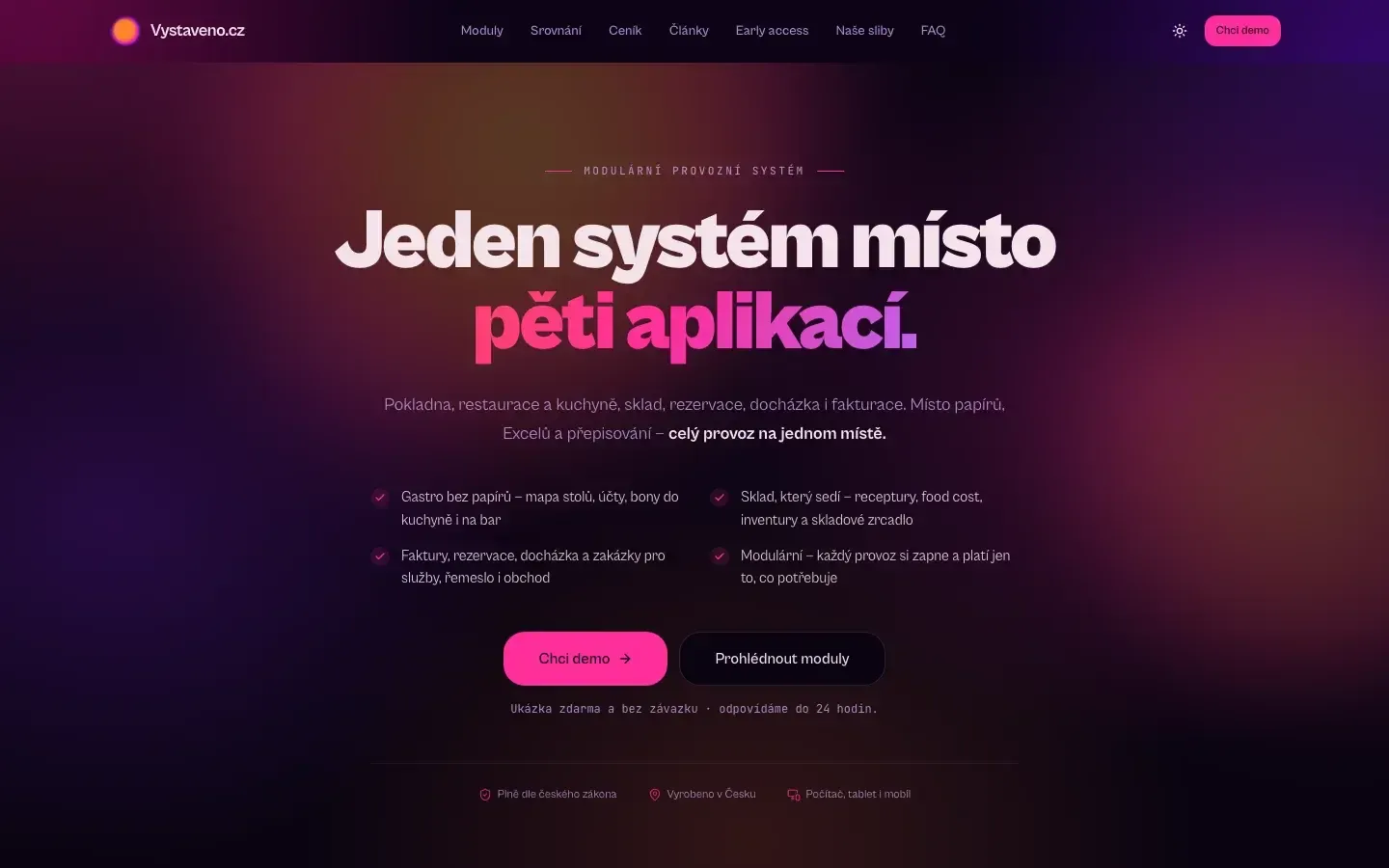 Náhled projektu Vystaveno